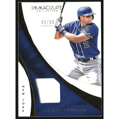 2017 Immaculate Collection Immaculate Swatches #52 Gavin Cecchini/99