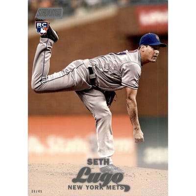 2017 Stadium Club 5x7 #255 Seth Lugo