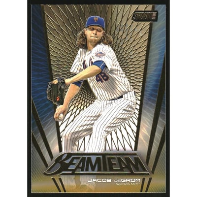 2017 Stadium Club Beam Team Gold #BTJD Jacob deGrom