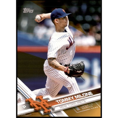 2017 Topps Update 5x7 Gold #US85 Tommy Milone