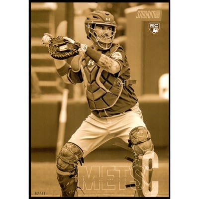 2018 Stadium Club 5x7 Gold #105 Tomas Nido