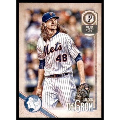 2018 Topps Gypsy Queen GQ Logo Swap #176 Jacob deGrom