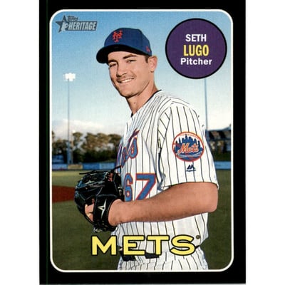 2018 Topps Heritage Black Border #521 Seth Lugo