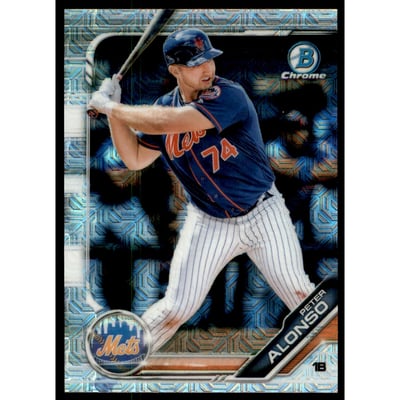 2019 Bowman Chrome Mega Box Prospects Refractors #BCP127 Peter Alonso