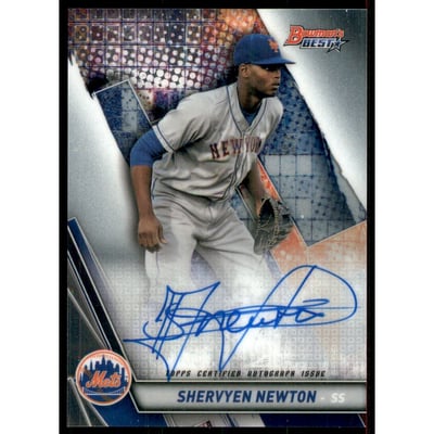2019 Bowman's Best Best of '19 Autographs #B19SN Shervyen Newton
