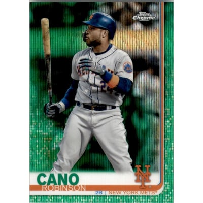 2019 Topps Chrome Green Wave Refractors #193 Robinson Cano
