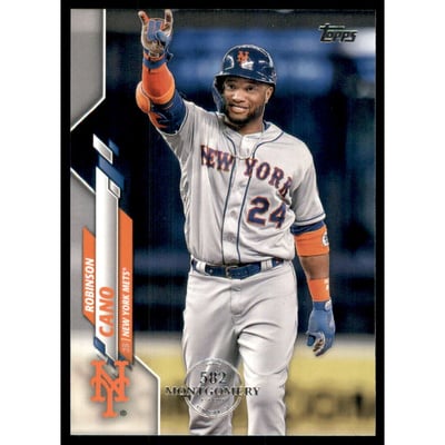 2020 Topps Factory Set 582 Montgomery Club #4 Robinson Cano