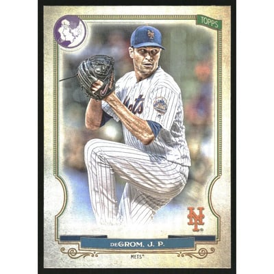 2020 Topps Gypsy Queen GQ Logo Swap #43 Jacob deGrom