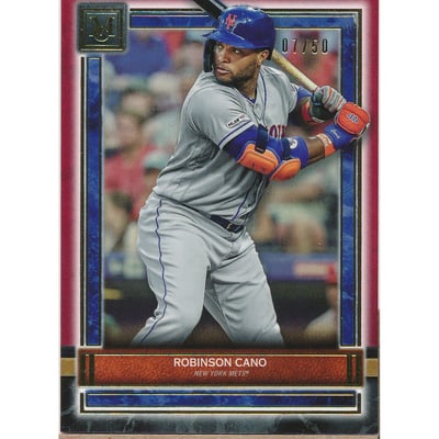 2020 Topps Museum Collection Primary Pieces Quad Relics #SPQRTM Trey Mancini