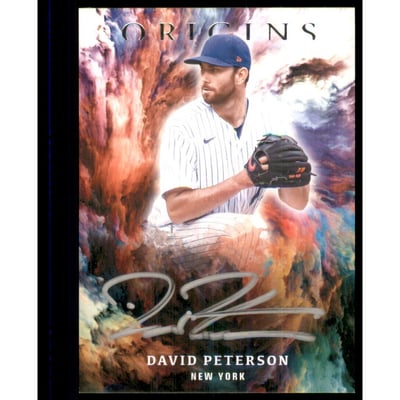 2021 Panini Origins Signatures #25 David Peterson
