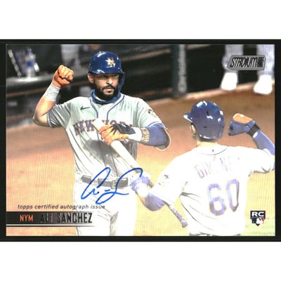 2021 Stadium Club Autographs #SCBAASA Ali Sanchez