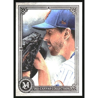 2021 Topps Museum Collection Canvas Collection Reprints #CCR5 Jacob deGrom