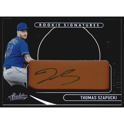 2022 Absolute #150 Thomas Szapucki MEM AU RC