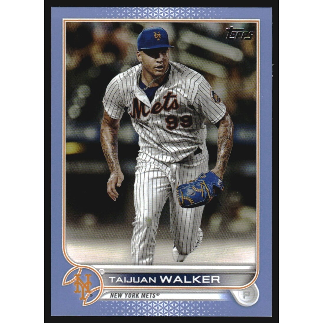 2022 Topps Father's Day Blue #312 Taijuan Walker