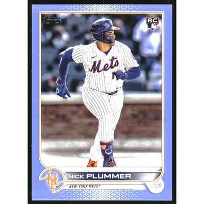 2022 Topps Update Father's Day Blue #US247 Nick Plummer