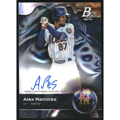 2023 Bowman Platinum Top Prospects Autographs #TOP18 Alex Ramirez