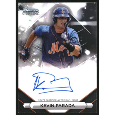 2023 Bowman Sterling Prospect Autographs #PAKP Kevin Parada