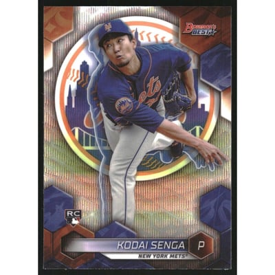 2023 Bowman's Best Wave Refractors #50 Kodai Senga