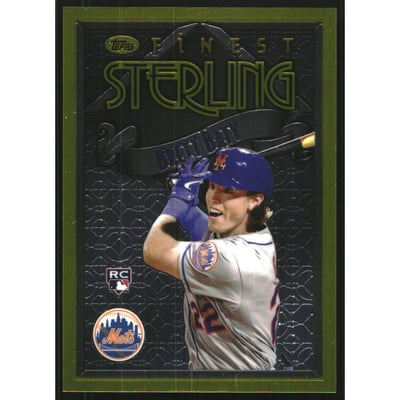 2023 Finest Flashbacks #151 Brett Baty FS
