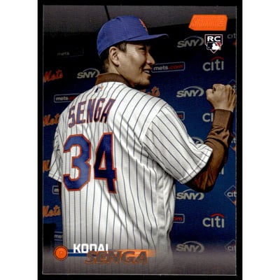 2023 Stadium Club Orange Foil #185 Kodai Senga