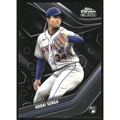 2023 Topps Chrome Black #98 Kodai Senga RC