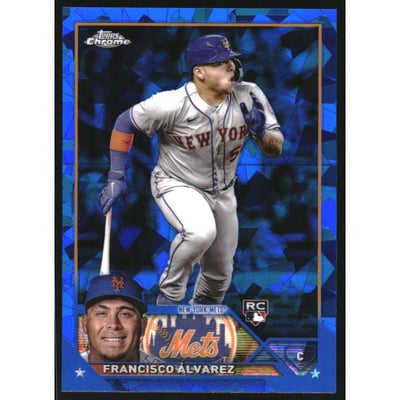 2023 Topps Chrome Sapphire #644 Francisco Alvarez RC