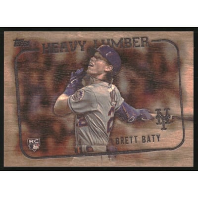 2023 Topps Heavy Lumber #HL55 Brett Baty