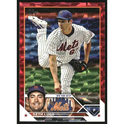 2023 Topps Red Foil #187 Seth Lugo