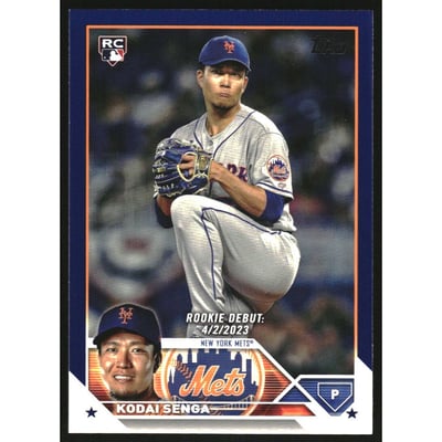 2023 Topps Update Royal Blue #US20 Kodai Senga