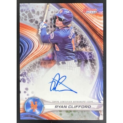 2024 Bowman Bowman's Best of 2024 Autographs #B24-RC Ryan Clifford Auto