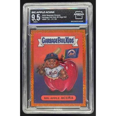 2024 Bowman Chrome GPK Mega Box Orange Mojo #BGP10 Big Apple Acuna /25 Arena 9.5