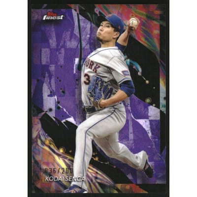 2024 Finest Purple Refractors #144 Kodai Senga
