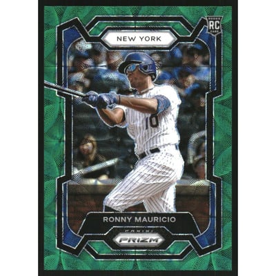 2024 Panini Prizm Prizms Green Scope #209 Ronny Mauricio