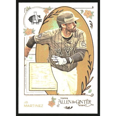 2024 Topps Allen and Ginter Relics #AGRJMAR J.D. Martinez B