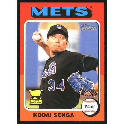 2024 Topps Heritage #93 Kodai Senga SP