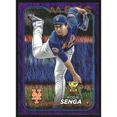 2024 Topps Purple Foil #292 Kodai Senga