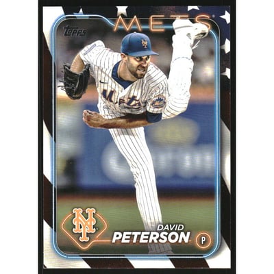 2024 Topps Update Independence Day #US104 David Peterson