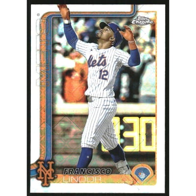 2025 Topps Chrome Logofractor Image Variations #170 Francisco Lindor