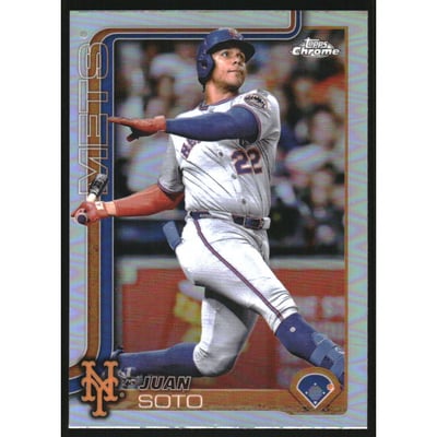 2025 Topps Chrome Refractors #200 Juan Soto