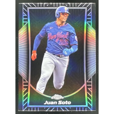 2025 Topps Chrome Shadow Etch #SE-5 Juan Soto