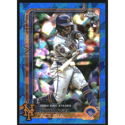 2025 Topps Chrome Update Sapphire #USC49 Mick Abel RC