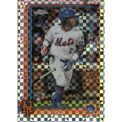 2025 Topps Chrome X-fractors #56 Luisangel Acuna