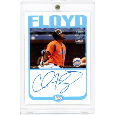 Cliff Floyd New York Mets Autographed 2004 Topps #TA-CF Card 