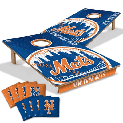 New York Mets Fanpoint 2' x 3' Cornhole Game with Bags