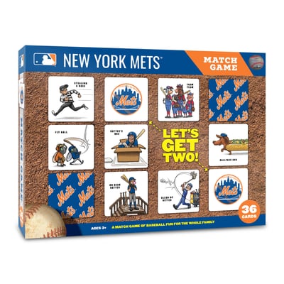 New York Mets Fanpoint Licensed Memory Match Game
