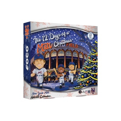New York Mets FOCO Retired Player Bobblehead Advent Calendar
