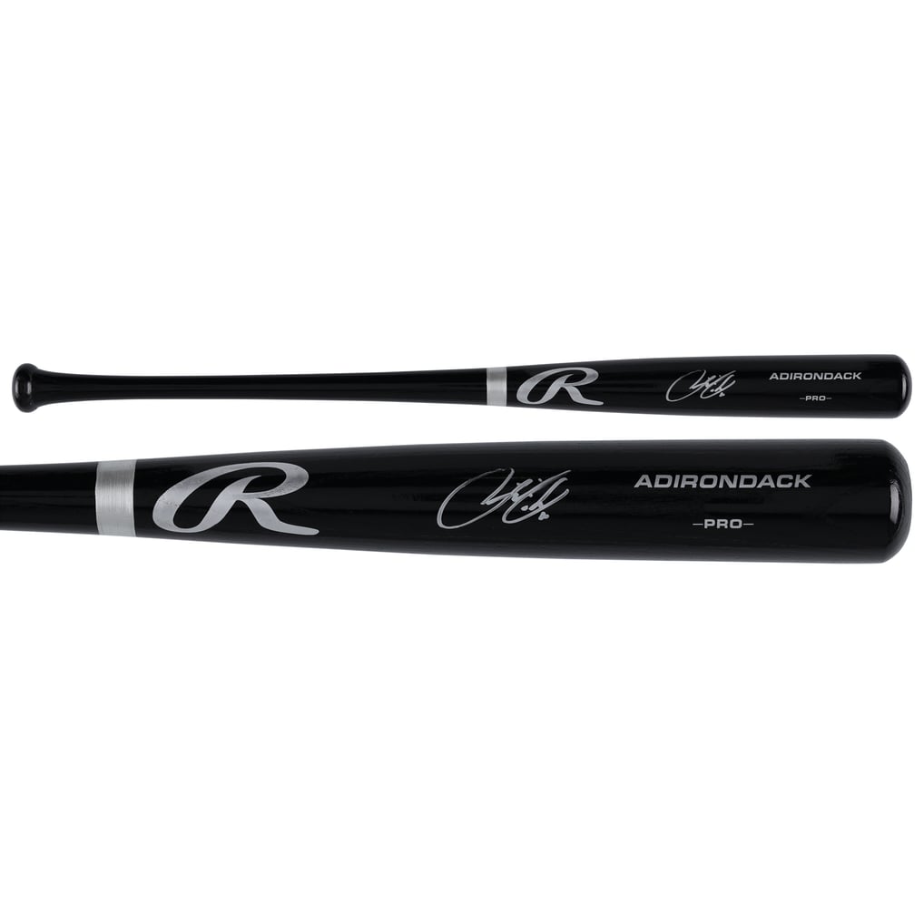 Francisco Lindor New York Mets Autographed Fanatics Authentic Black Rawlings Pro Bat  