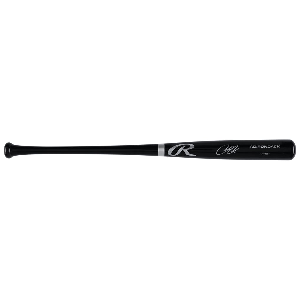 Francisco Lindor New York Mets Autographed Fanatics Authentic Black Rawlings Pro Bat  