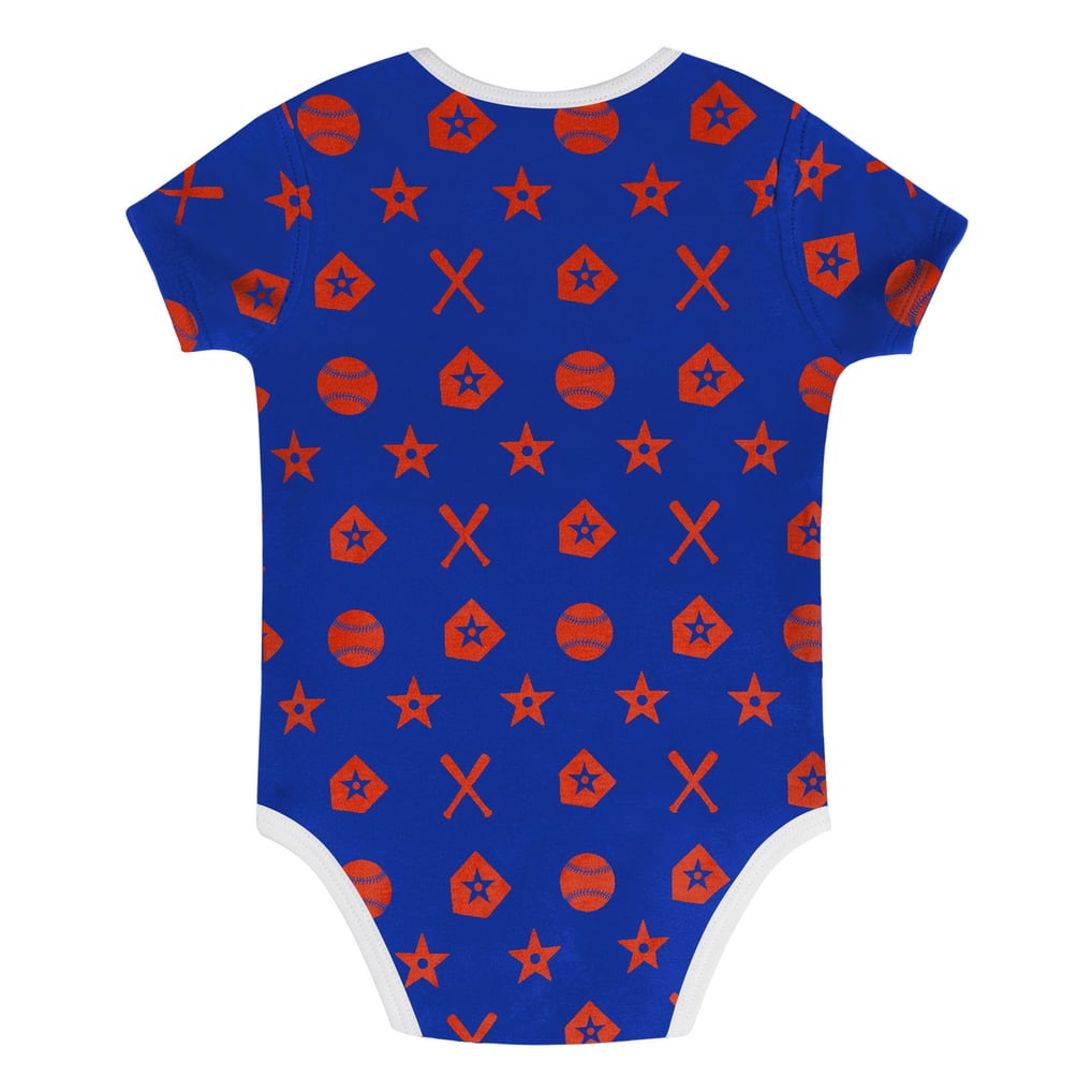  New York Mets Infant On Deck 2-Piece Diaper Cover Set - Blue