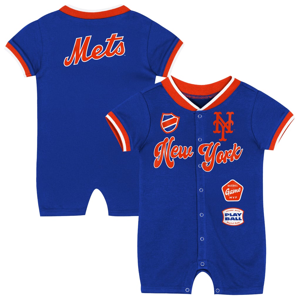 New York Mets Outerstuff Infant Pinch Coverall - Royal